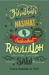 Khutbah dan Nasihat 4 sahabat